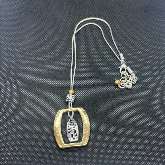 Brighton Necklace - Two Toned, Silver and Gold - Picture 2 of 3